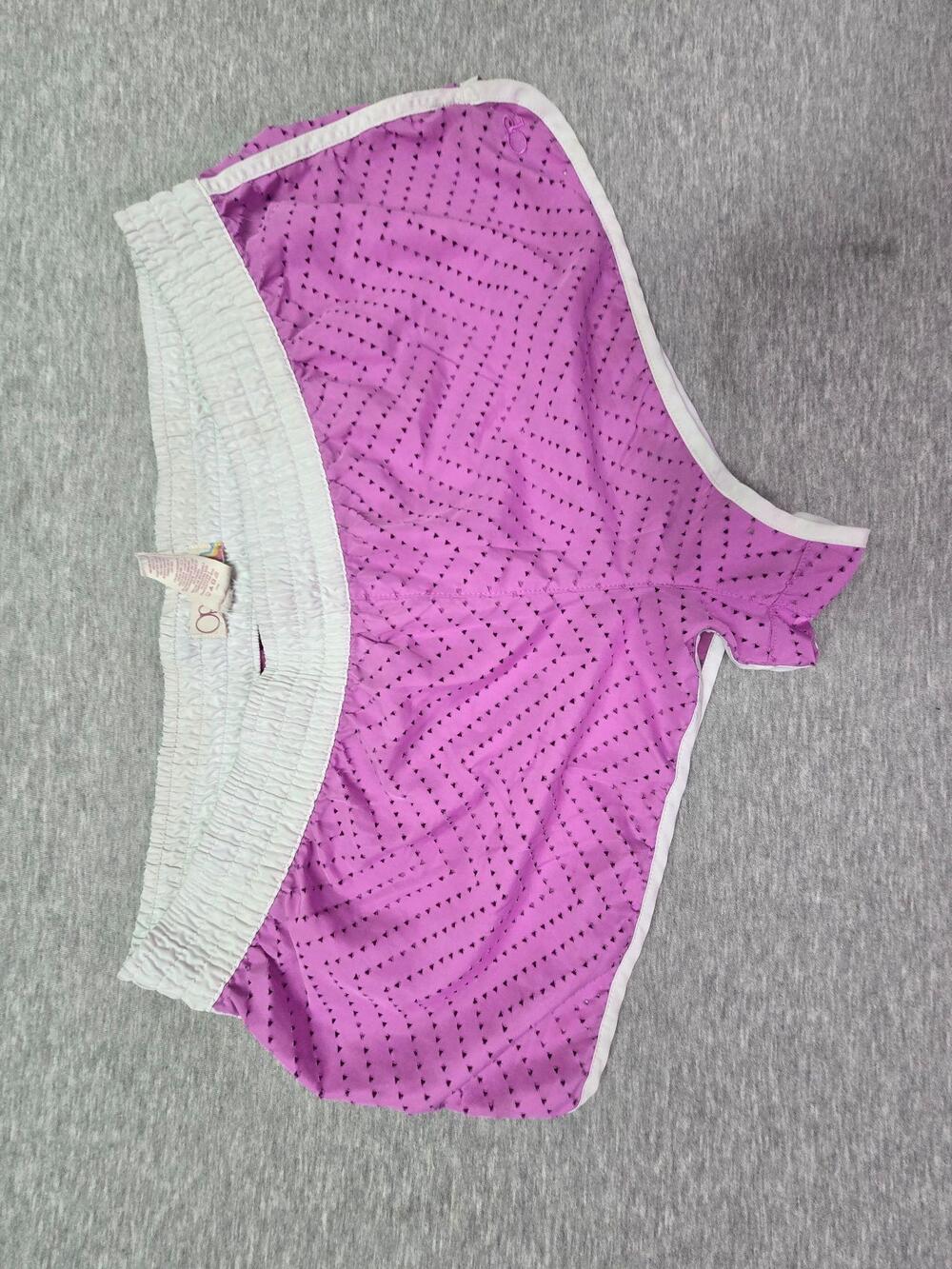 Vtg Op Booty Boy Shorts Girls XL Pink Athletic Running Elastic Waist Juniors